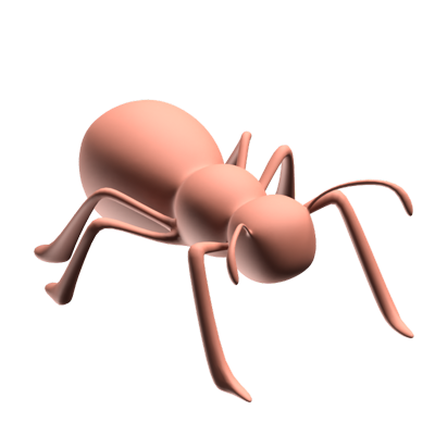 Ant 3D Icon 3D Graphic