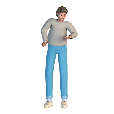 eric junior creativo personaje 3d 3D Graphic