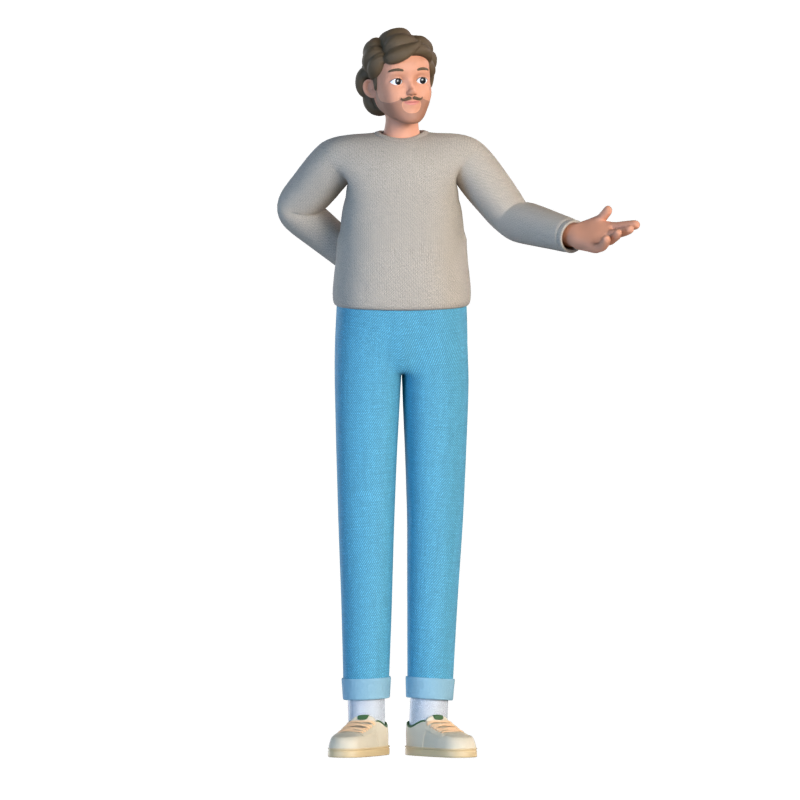 Eric Junior Kreative 3D-Figur 3D Graphic