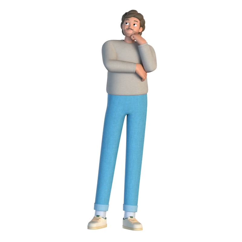 Eric Junior Personagem 3D criativo 3D Graphic