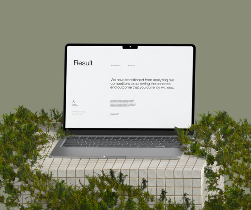 Nature Macbook Air M2 3D Mockup