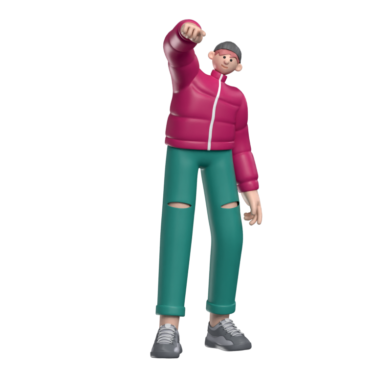 Fashion Man 3D Character 3D Graphic