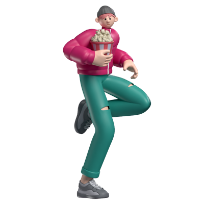 personagem 3d fashion man 3D Graphic