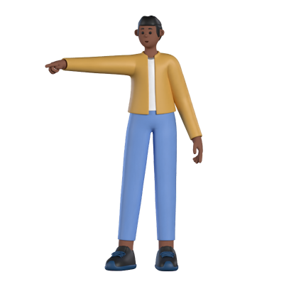 casual boy 3d charakter 3D Graphic