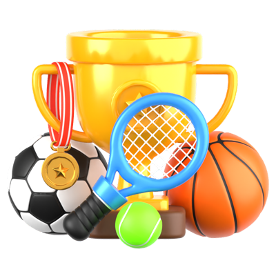 Sports 3D Icon 3D Graphic