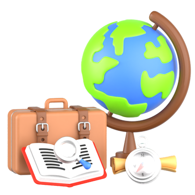 Geography 3D Icon 3D Graphic