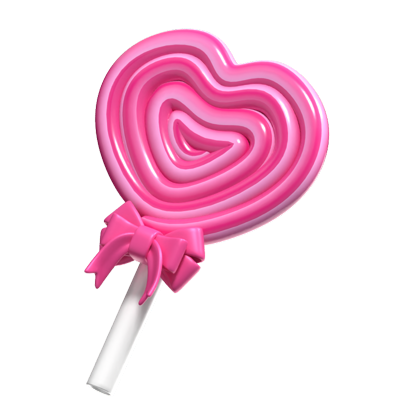 Lollipop 3D Icon 3D Graphic