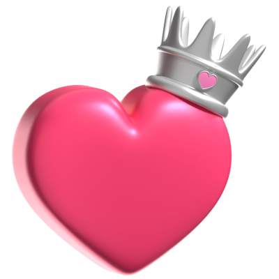 icono 3d del amor sagrado 3D Graphic