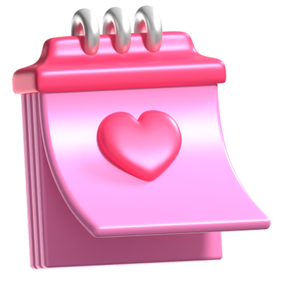 Valentine Day 3D Icon 3D Graphic