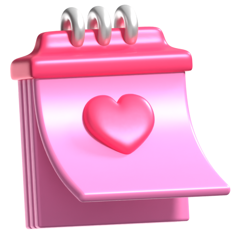 Valentine Day 3D Icon 3D Graphic