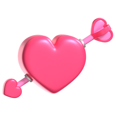 cupido amor icono 3d 3D Graphic