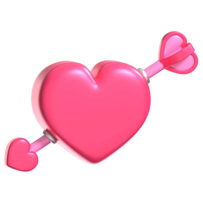 Cupid Love 3D Icon 3D Graphic