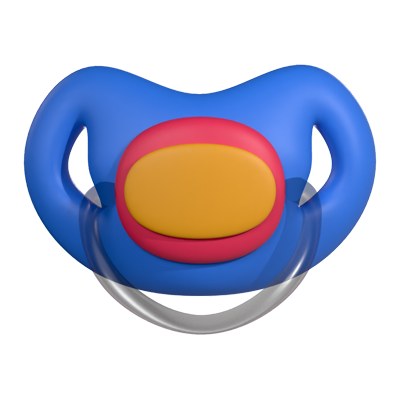 Pacifier 3D Icon 3D Graphic