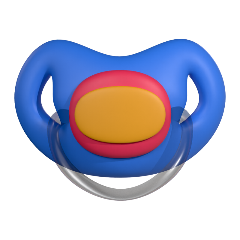 Pacifier 3D Icon