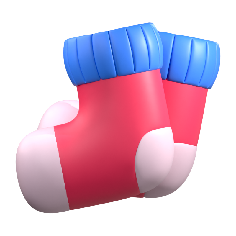 Kid Socks 3D Icon