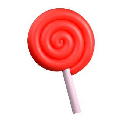 Lollipop 3D Icon 3D Graphic