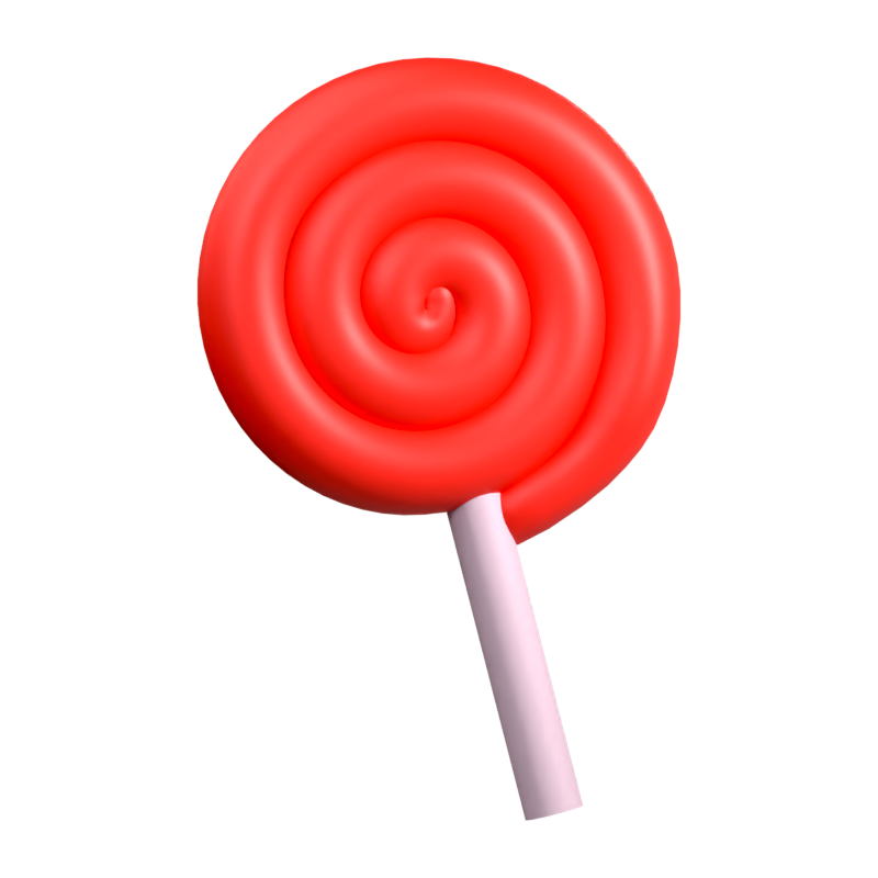 Lollipop 3D Icon