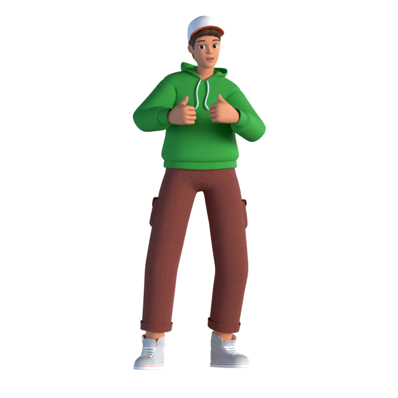 Personagem Kai 3D 3D Graphic