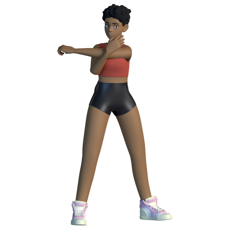 Andrea 3D Character 3D Graphic