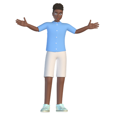 Joshua 3D Character 3D Graphic