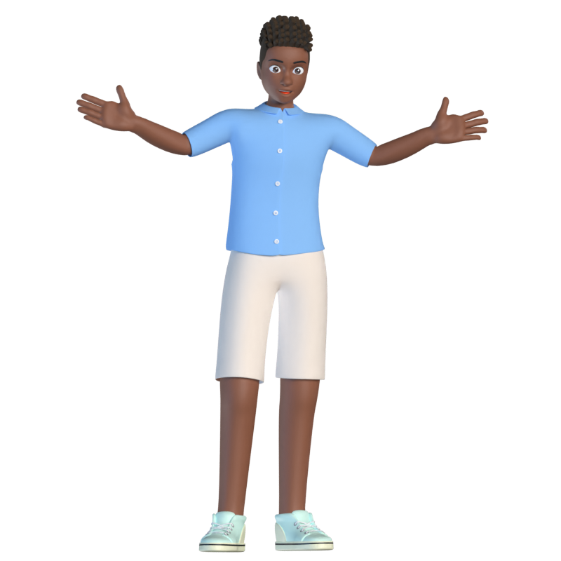 Personagem Joshua 3D 3D Graphic