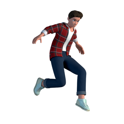 personagem 3d noah 3D Graphic