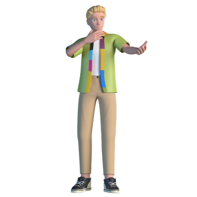 Personagem 3D de Zion 3D Graphic