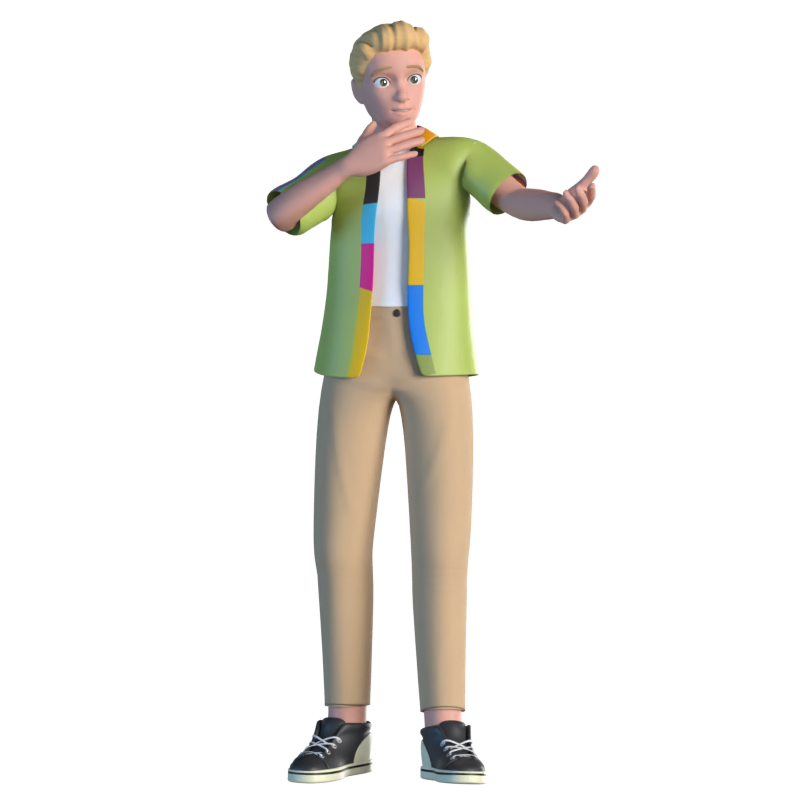 Personagem 3D de Zion 3D Graphic