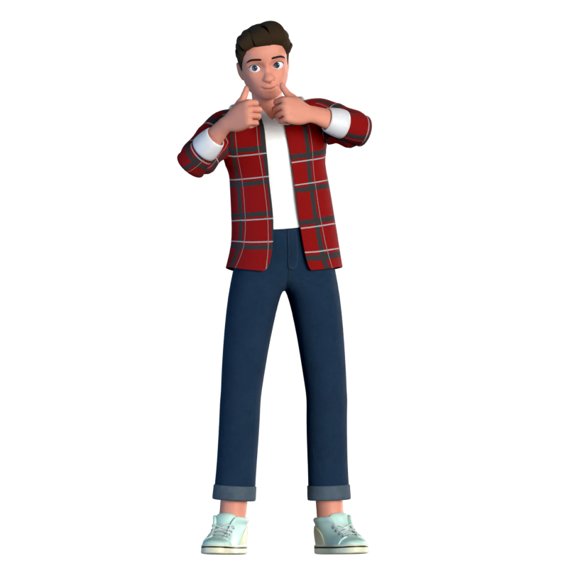 Personagem 3D Noah 3D Graphic