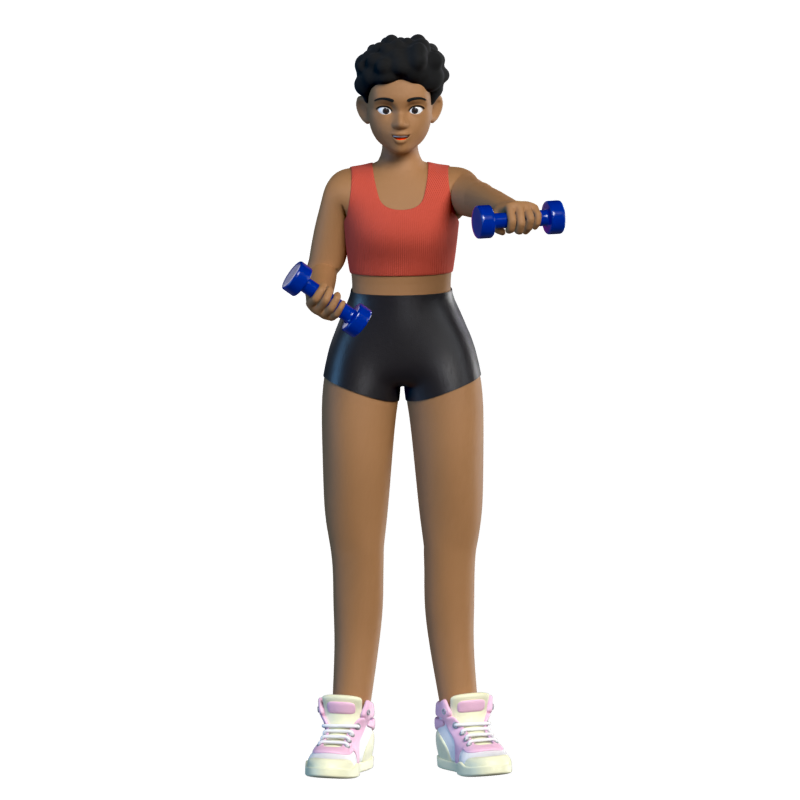 Andrea 3D Character 3D Graphic