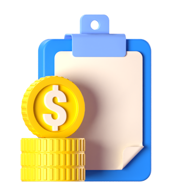 Financial Management 3D Icon 3D Graphic