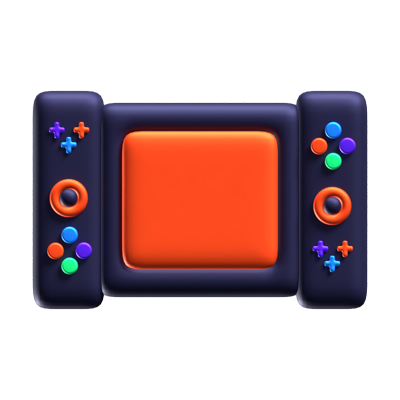 VR Game Pad 3D Icon 3D Graphic