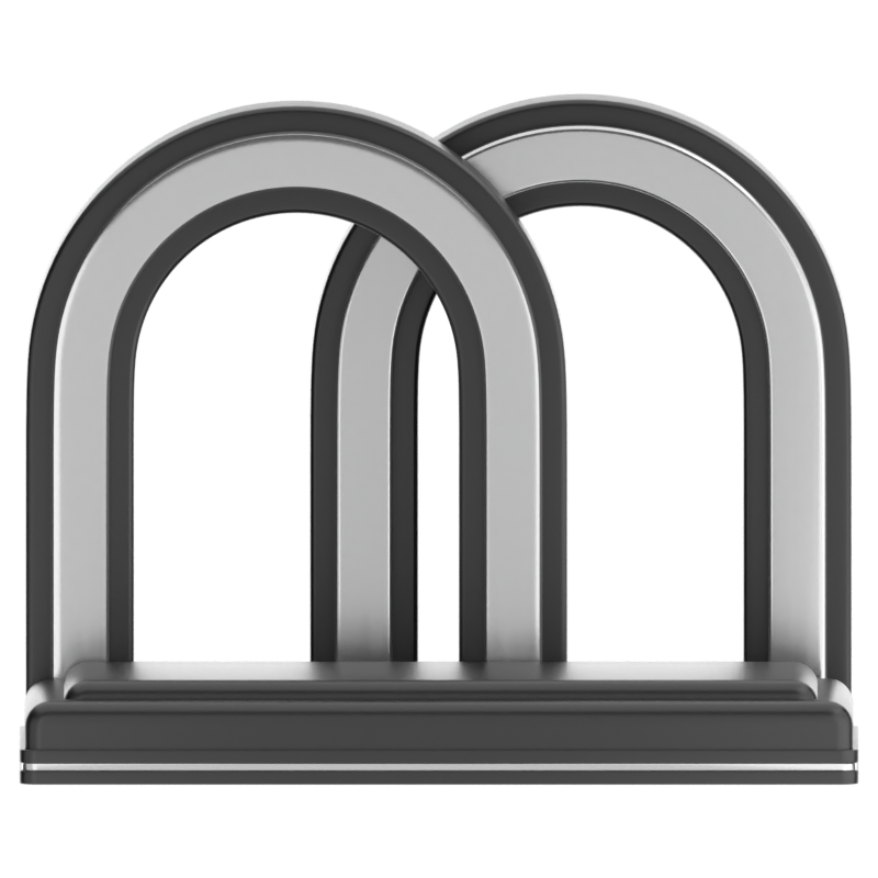 Two Gate Podium 3D Icon