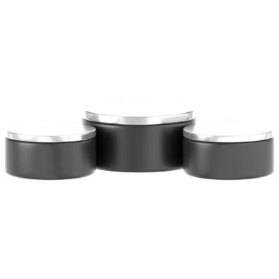 Triple Cylinder Podium 3D Icon 3D Graphic