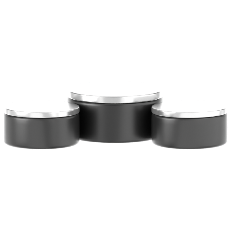 Triple Cylinder Podium 3D Icon 3D Graphic