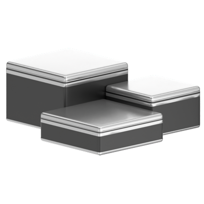 Triple Square Podium 3D Icon 3D Graphic