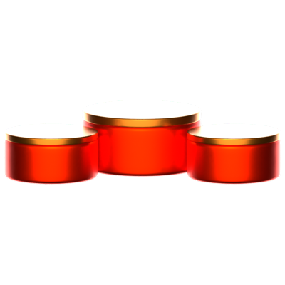 Triple Cylinder Podium 3D Icon 3D Graphic