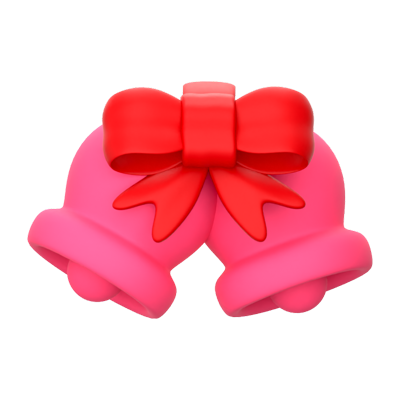 Love Bells 3D Icon 3D Graphic