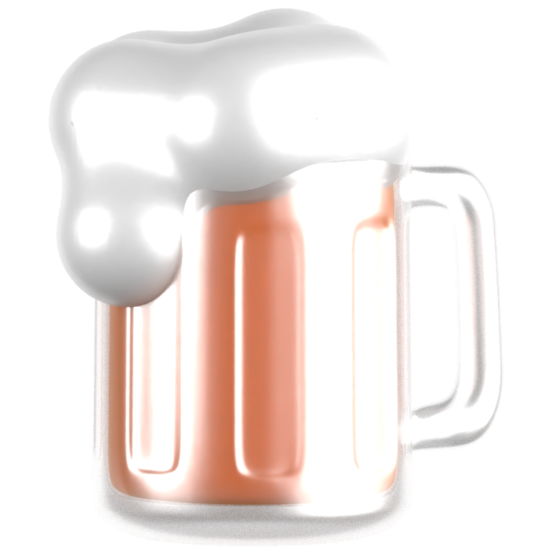 Beer 3D Icon 3D Graphic