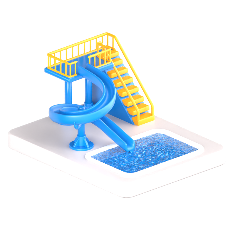 Icono 3D Waterboom 3D Graphic