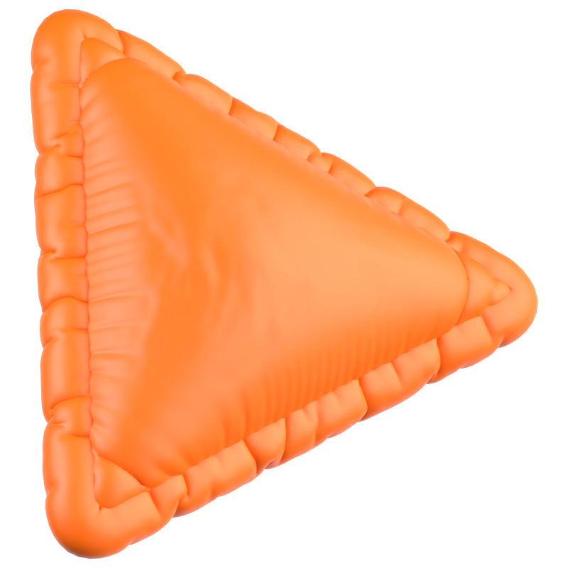 Triangle Balloon 3D Icon