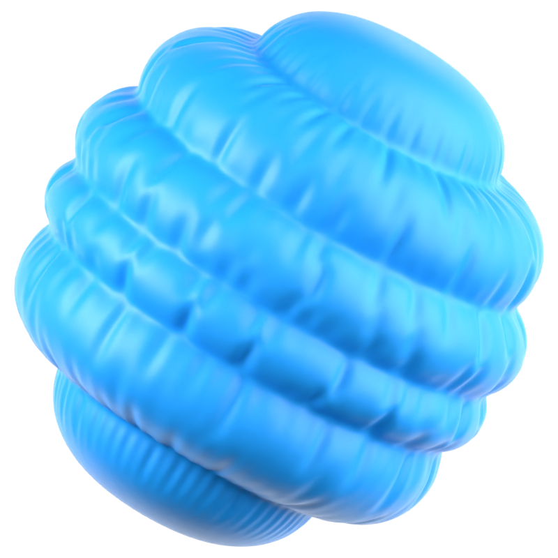 Abstrakte Kugel Ballon 3D Icon 3D Graphic