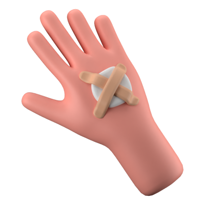 Bandage 3D-Symbol 3D Graphic