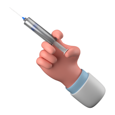 Syringe 3D Icon 3D Graphic