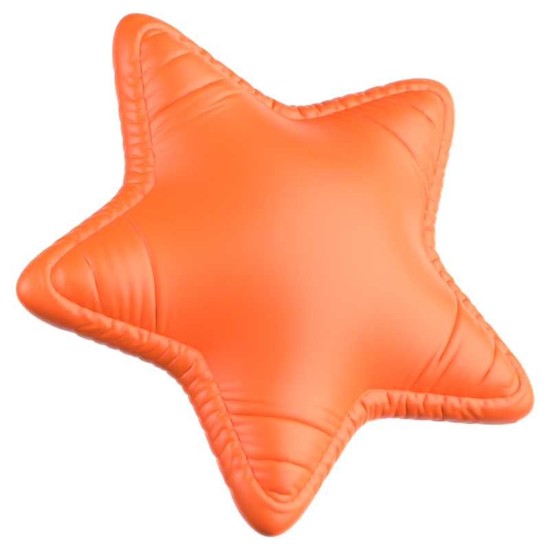 Star Balloon 3D Icon 3D Graphic