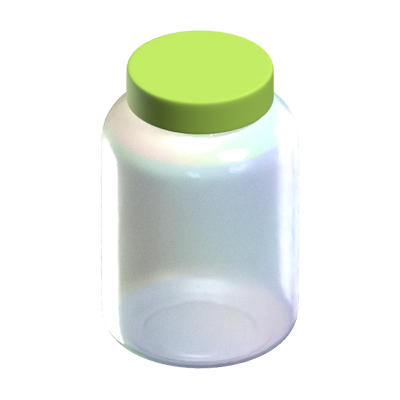 Jar 3D Icon 3D Graphic