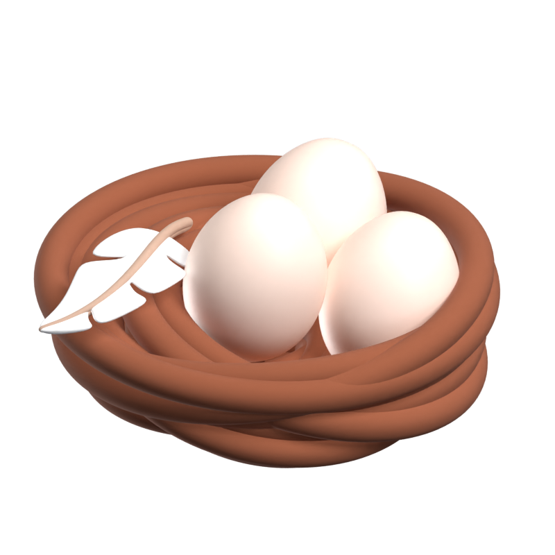 Nest 3D-Symbol 3D Graphic