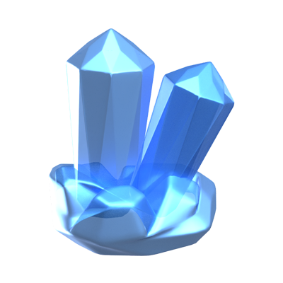 Mineral 3D Icon 3D Graphic