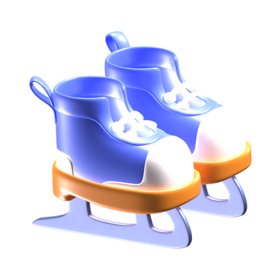 Roller Skates 3D Icon 3D Graphic