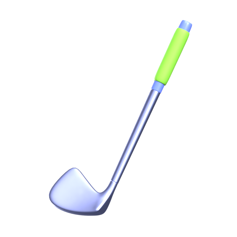 Golf Club 3D Icon 3D Graphic